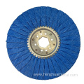 WEAR RESISTANT BLUE CLOTH BUFFING WHEEL